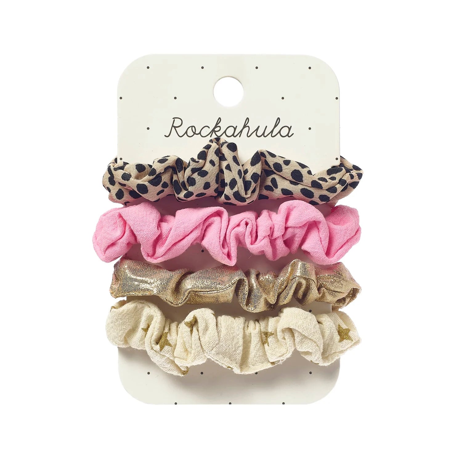 H2462L-SET DI ELASTICI PER CAPELLI CON STAMPA LEOPARDATA